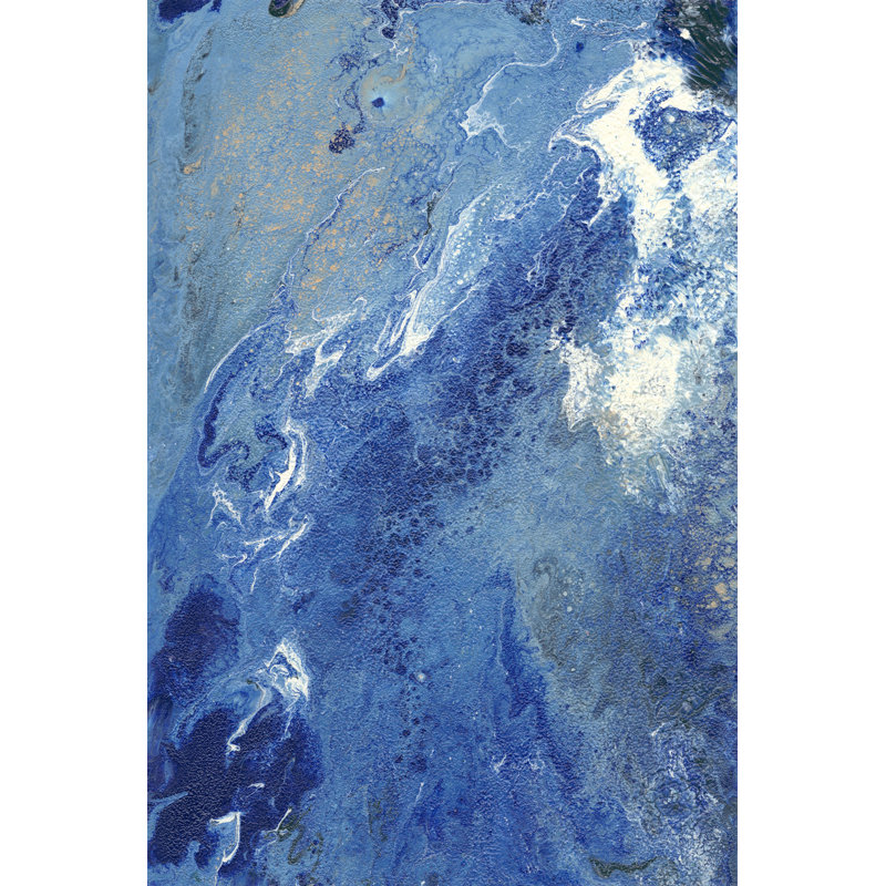 Bleu Hawaï I, H 36 po x l 24 po x P 1,25 po