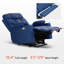 Fauteuil inclinable électrique en similicuir Adavia-370202683