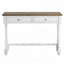 Console au fini blanc antique