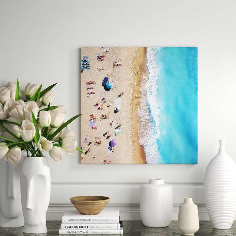 Beach Balance Print, Acrylic, 56" H x 56" W x 1" D
