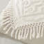 Couvre-lit en coton chenille à médaillon à frange pour très grand / très grand lit, décoratif subtil-129124580-129124583