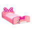Disney Minnie Mouse Upholstered Twin Bed By Delta Children, Pink