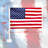 American Car Flags Polyester 11 x 19 in. Flag