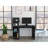 Euloge Toronto 120 Classic Contemporary Writing Desk with Four Shelves-1358332965