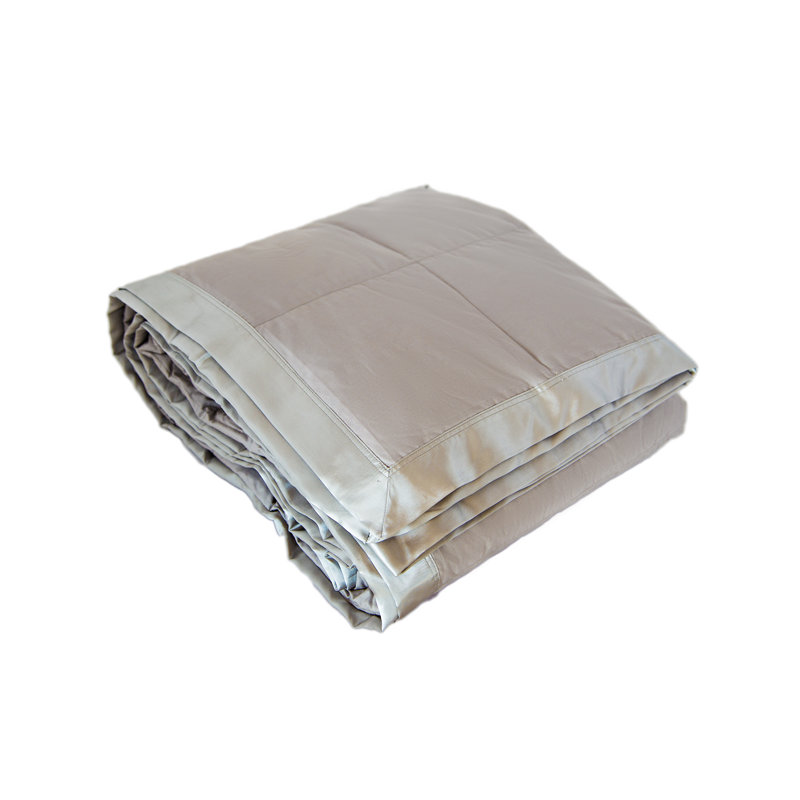Couverture en duvet Maholi Light 600, Taupe, Simple