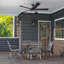 Freyr 52" Indoor and Outdoor Ceiling Fan with LED Light