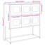 Sideboard 100.5X39x107 Cm Cold-Rolled Steel-1167702804