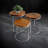 Cheray Solid Wood Top Nesting Tables