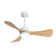 42 In. 3 Abs Blades Indoor Ceiling Fan With Light Kit And Remote