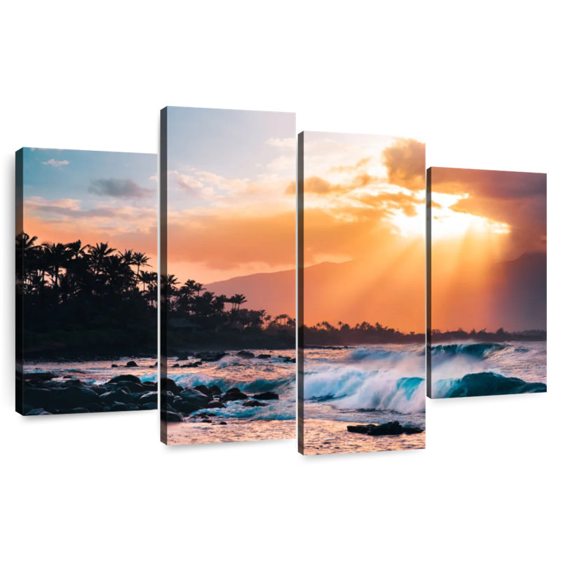 Gillard Sunset Paradise, H 32 po x l 52 po