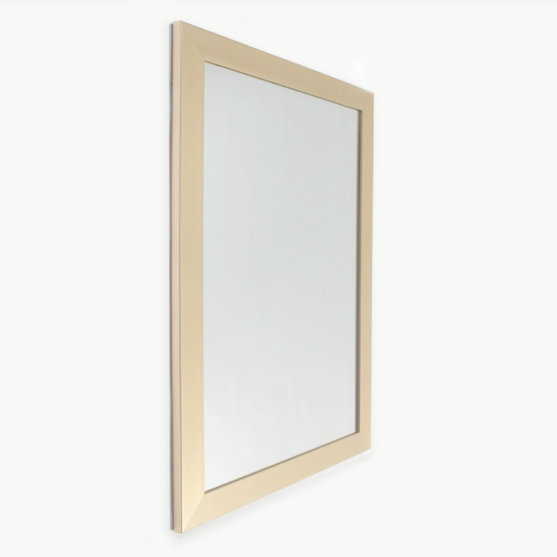 Miroir Laurel bronze brossé, Bronze brossé