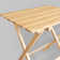 Aubreonna Folding Wooden Side Table