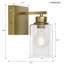 1 Light Rechargeable Iron Armed Wall Sconce with Remote and Bulb Included-643214496