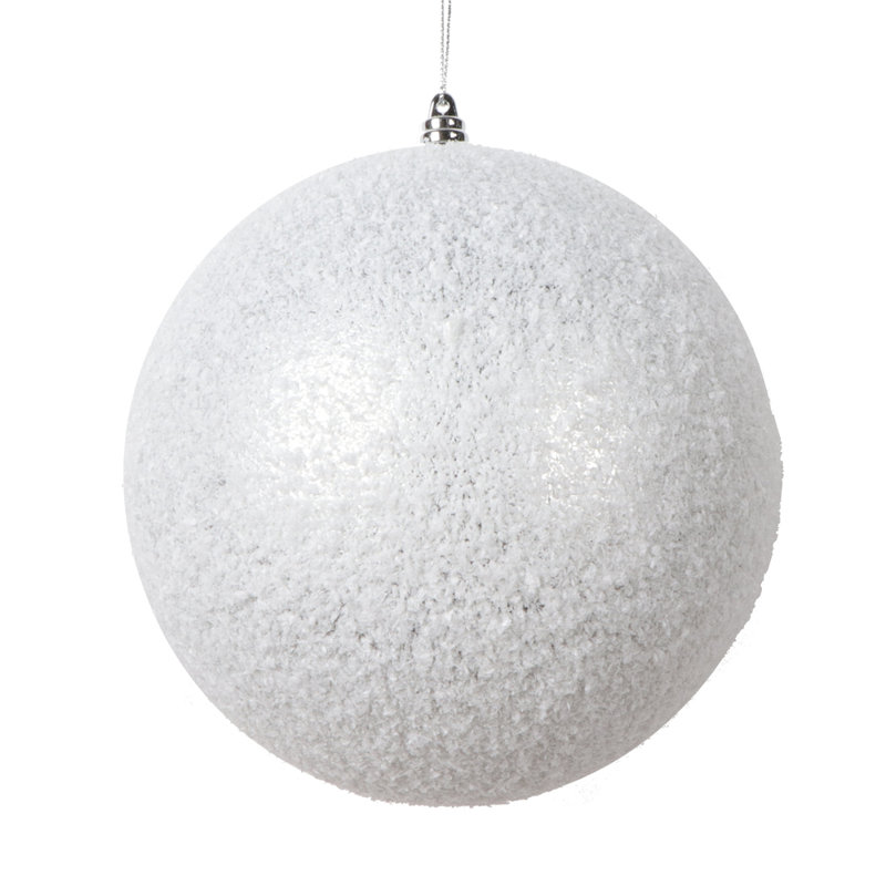 Ornement boule de Noël (ensemble de 2), Argent