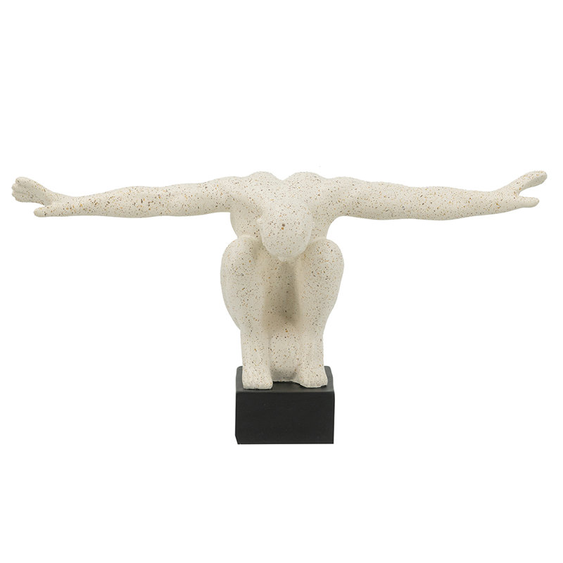 15.5X6.5X7.5" Gymnast Figurine
