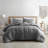 Modern Threads - Beck Comforter Set - Down Alternative Brushed Microfiber - Elegant All Season Bedspread Set - includes Comforter, Shams, & Decorative Pillow-51159857-51159856