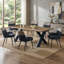 Metal Base Dining Table