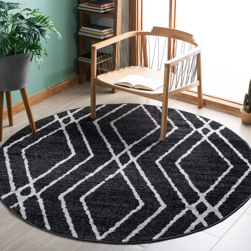 Arathorn Performance Geometric Rug, Round 6'