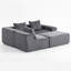 Canapé modulaire multi-personnes pouvant être combiné librement-33005-4-1031644538