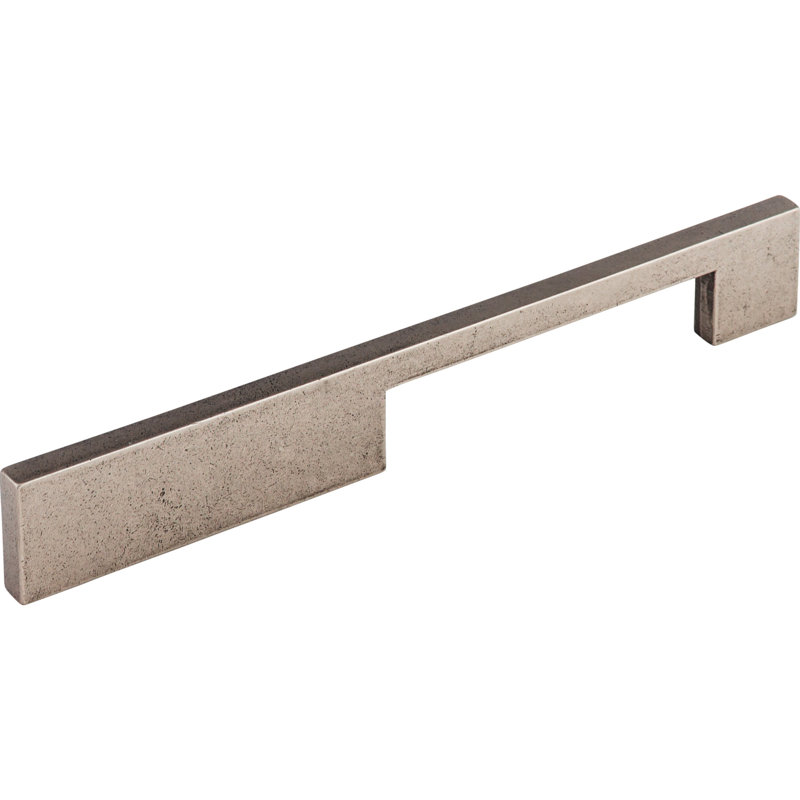Linear Bar pull, Pewter Antique, 7" Center to Center Bar