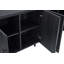 Buffet cannelé gris anthracite de 65 po Jodie-750091696