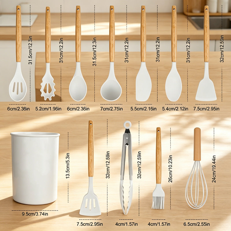 Fcbnposi 12 Utensil Set