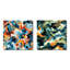 Retro Revival IV - ensemble de 2 décorations murales abstraites-102575300-102575305