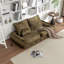 Lit rembourré pour chien avec coussin de massage, mousse épaisse et coussins réglables en velours doux, coussin décoratif,
