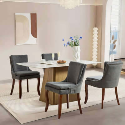 Ensemble de chaises de salle à manger Chenille