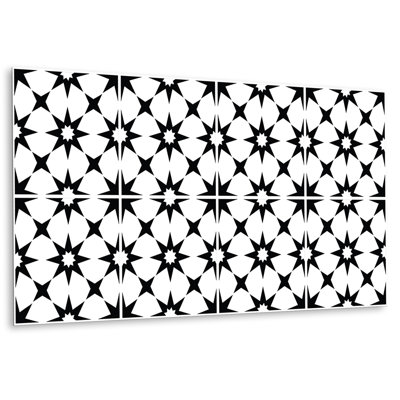 Self Adhesive Vinyl Splashback Sticker Wall Tiles Wall Stickers 39,37x19,68 Inch Tile Peel and Stick