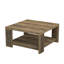 Table basse carrée 31,1 po avec tablette Arrastia-325123025