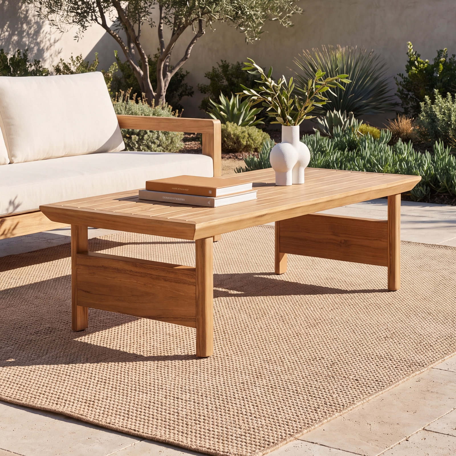 Everlee 48" Teak Patio Table