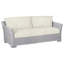 Club 89" Wide Outdoor Wicker Loveseat with Cushions-30564831-70236896-70236914