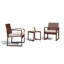 Ensemble bistro long avec coussins 15,8 "pour 2 personnes Ables Square-1317991653