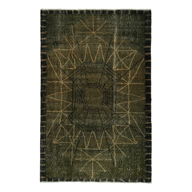 Hand Woven Wool Area Rug