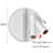 White LED Wall Sconce with Adjustable Spotlight-1256043695