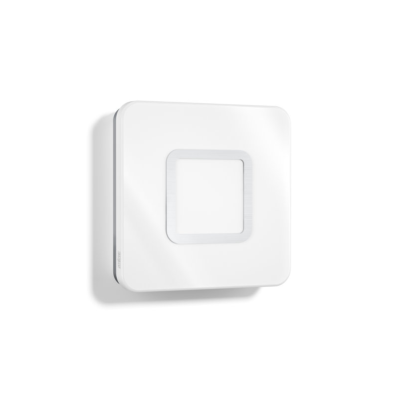 LED Wall Light RS M1 S Stainless Stell Trim Motion Sensor Flush Mount 20x20 cm Softlight Start, Stainless Steel