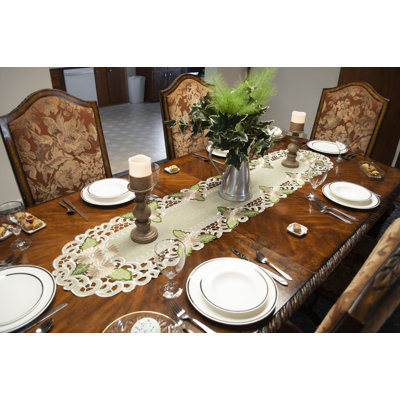Chemin de table Georgiana Gold Daisy Fleur