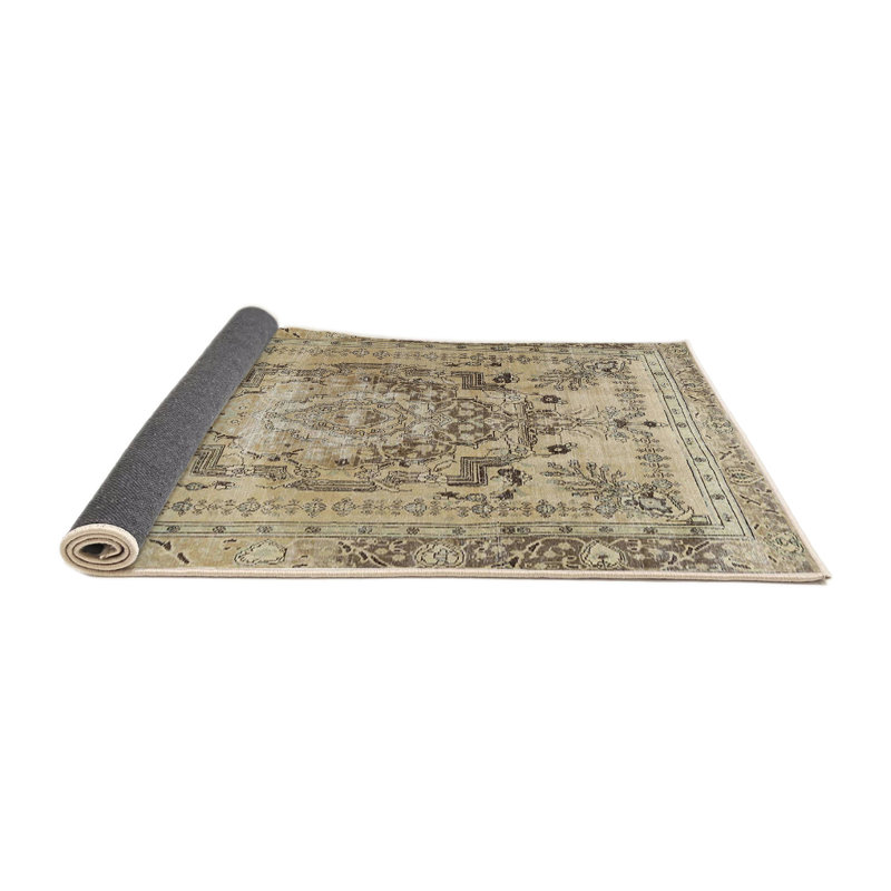 Tapis oriental beige / brun, Rond 8 pi