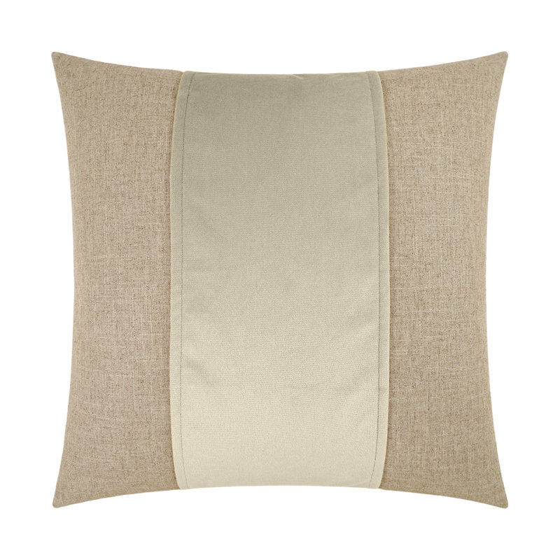 Jefferson Band Pillow Cover & Insert, Beach, Square 22"