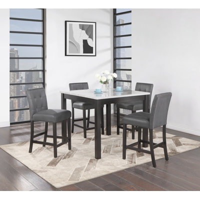 Amatul 4 - Person Four Leg Dining Set