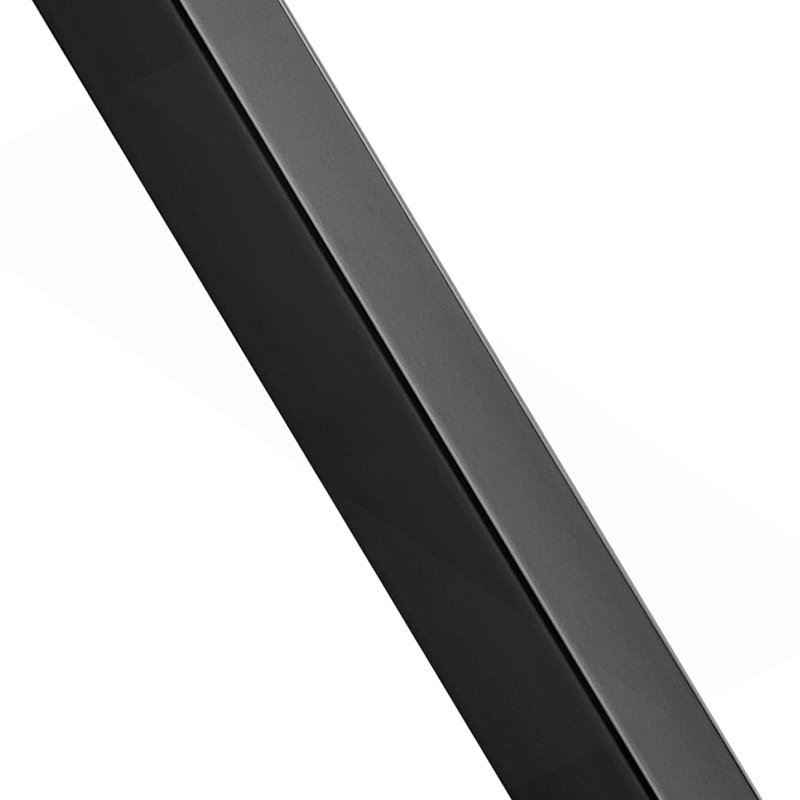Rampe d'escalier avec câble et poteau d'escalier 36 x 1,5 x 1,5 po
