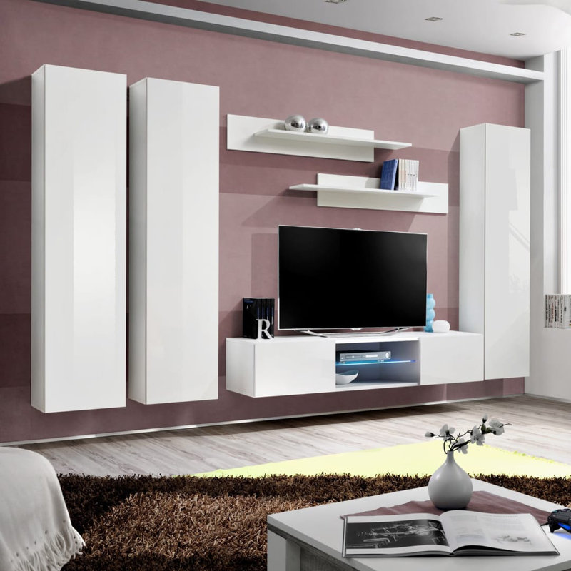 Tare Unfinished Entertainment Centre for TVs up to 60", Black
