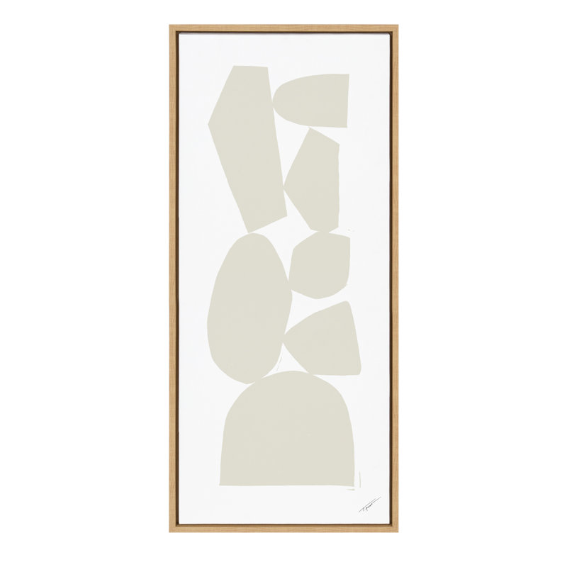"Construit IV" par déclaration sur toile encadrée