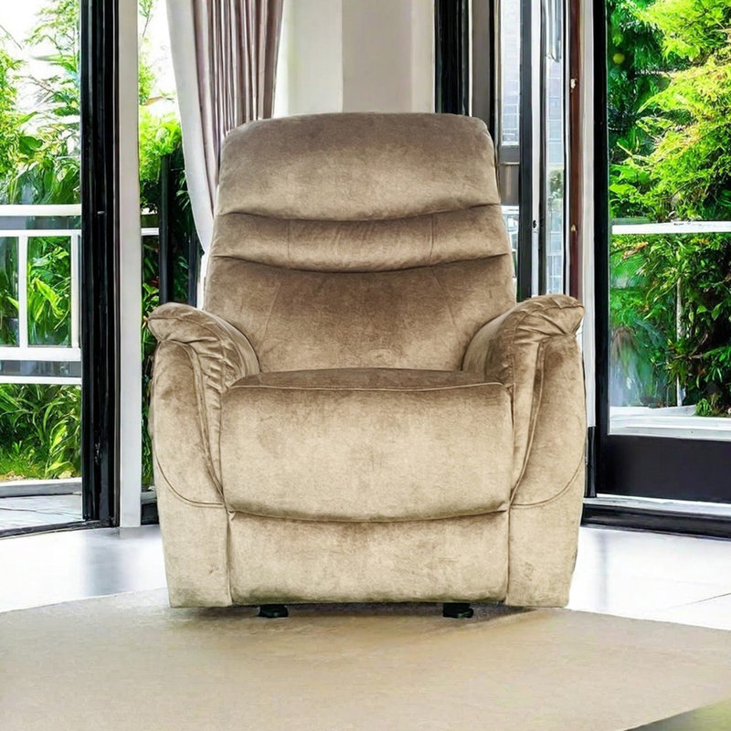 Hokku Designs Modern Rocking Recliner, Adjustable Recliner Chair ...