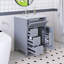 Ensemble de meuble-lavabo autoportant 24 po avec comptoir en céramique 24 po-147801274-147801278