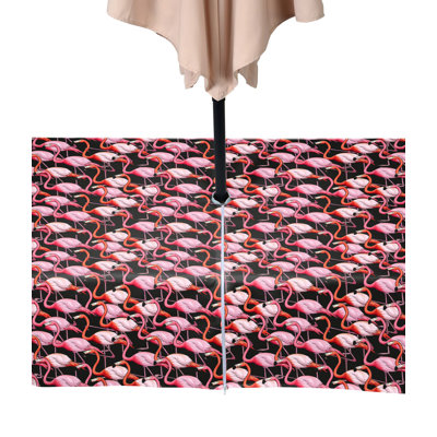 Flamingo Flock Water Repellent Tablecloth