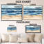 Toile de sable bleu, art mural abstrait côtier, Tomsich-1544261490-1544261448
