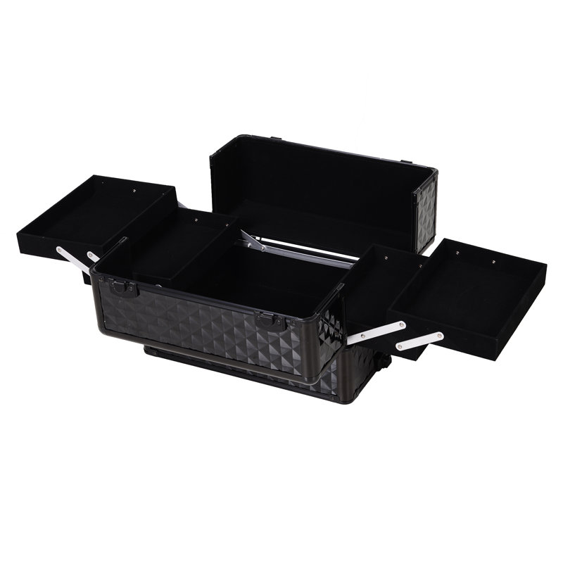Stanek Felt 4 Compartment Makeup Organizer