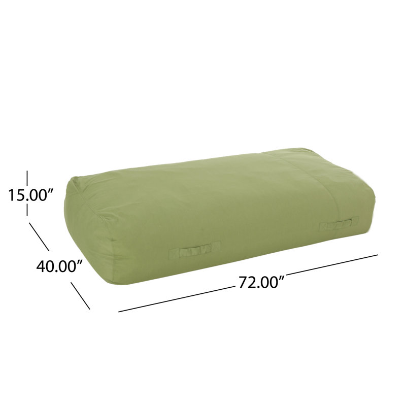 Fauteuil à billes résistant à l'eau, Polyester vert